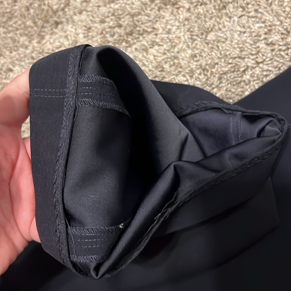 TED BAKER LONDON Pintuck Straight Leg Trouser Pant Amalia size 0 NAVY - Picture 15 of 16